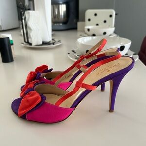 Kate Spade Multi Color Heels